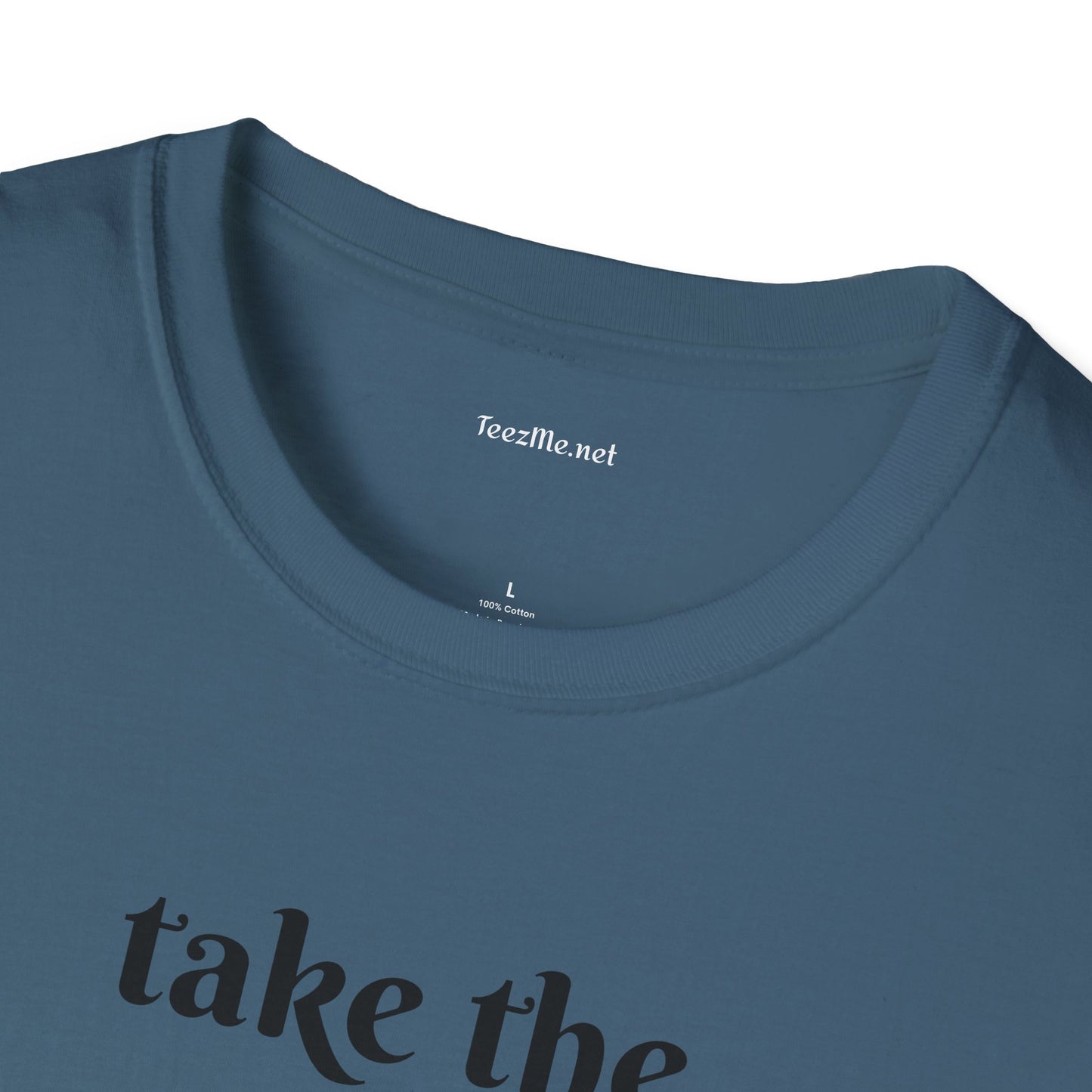 Take the scenic route- Unisex Softstyle T-Shirt 100% Cotton Graphic