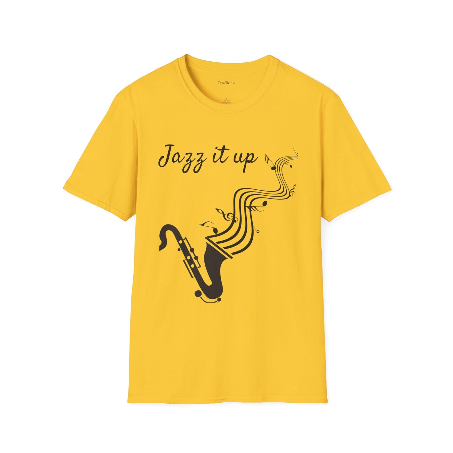 Jazz it up Unisex Softstyle T-Shirt 100% Cotton Graphic