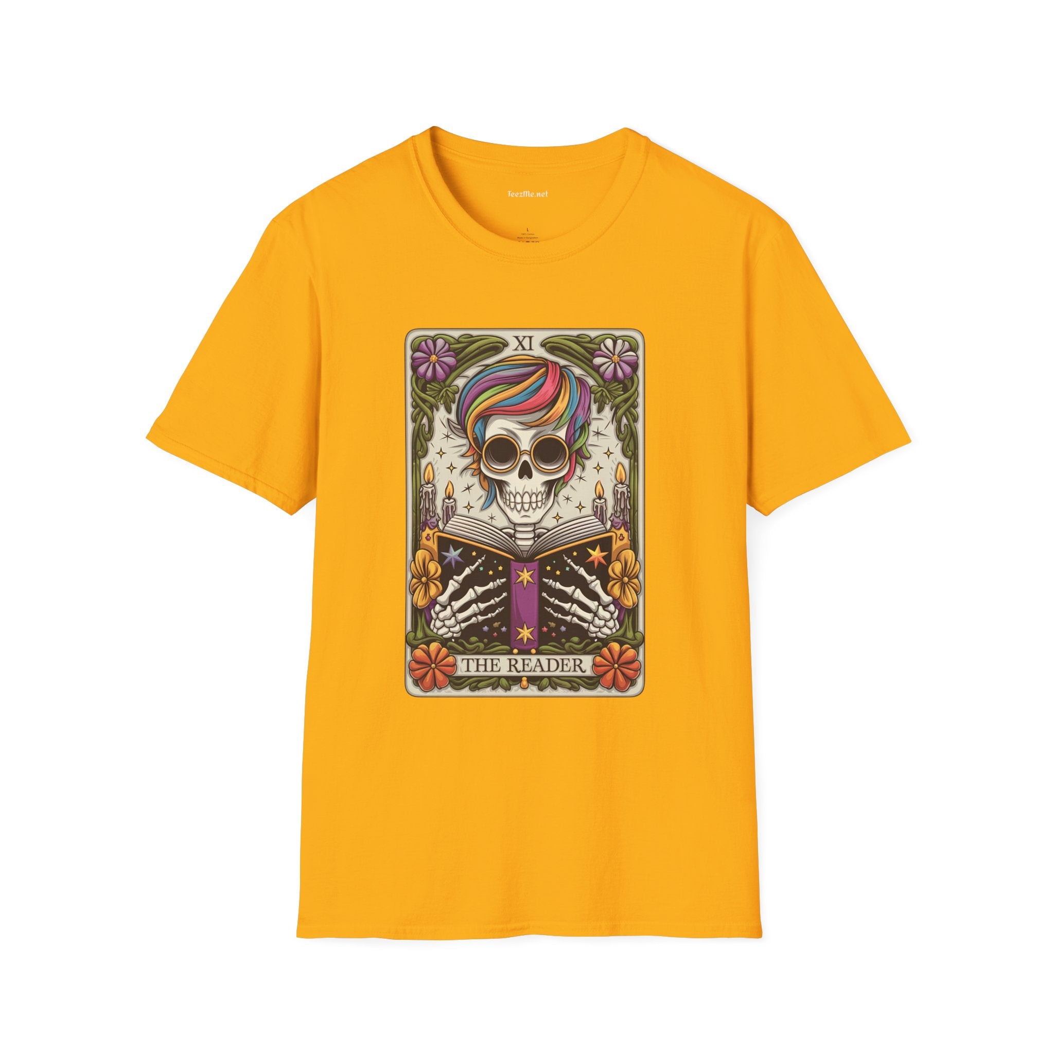 The Reader Unisex Softstyle T-Shirt 100% Cotton  #tarot