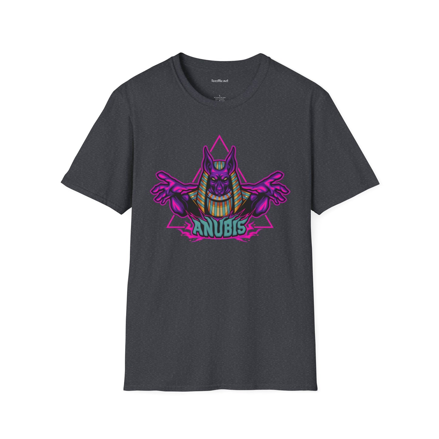 Anubis Eqyptian Mystic Unisex Soft Style T-Shirt 100% Cotton