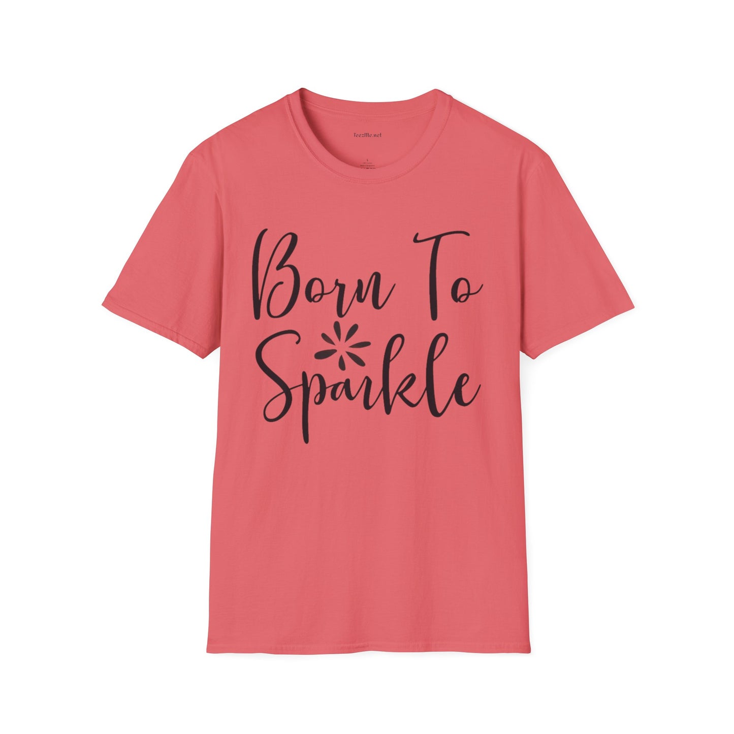 Born to Sparkle Unisex Softstyle T-Shirt 100% Cotton Graphic