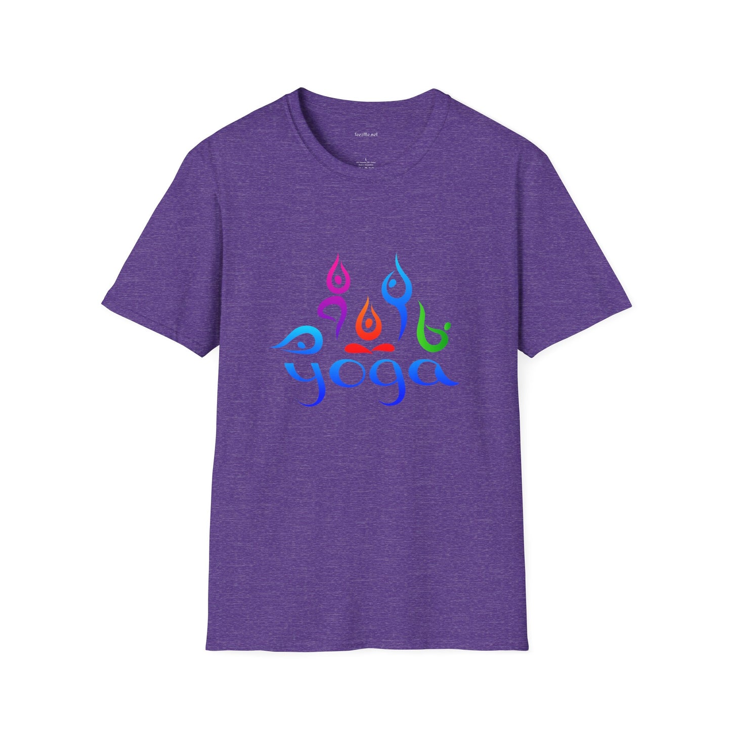 YOGA - Unisex Softstyle T-Shirt 100% Cotton Graphic