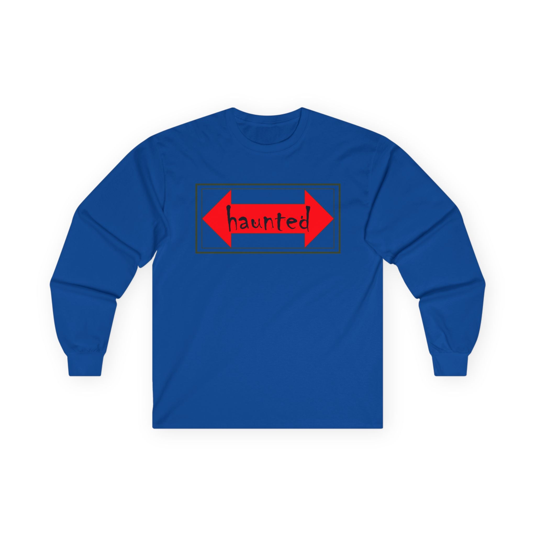 Haunted Unisex Ultra Cotton Long Sleeve Tee