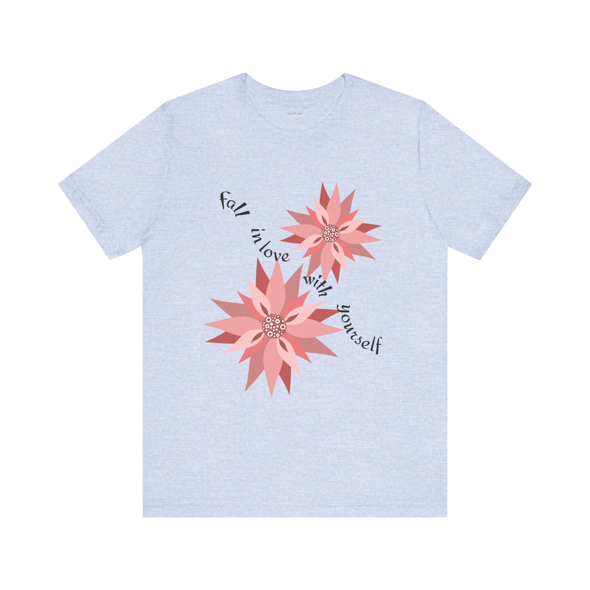 Fall in love with yourself - Unisex Jersey Short Sleeve Tee