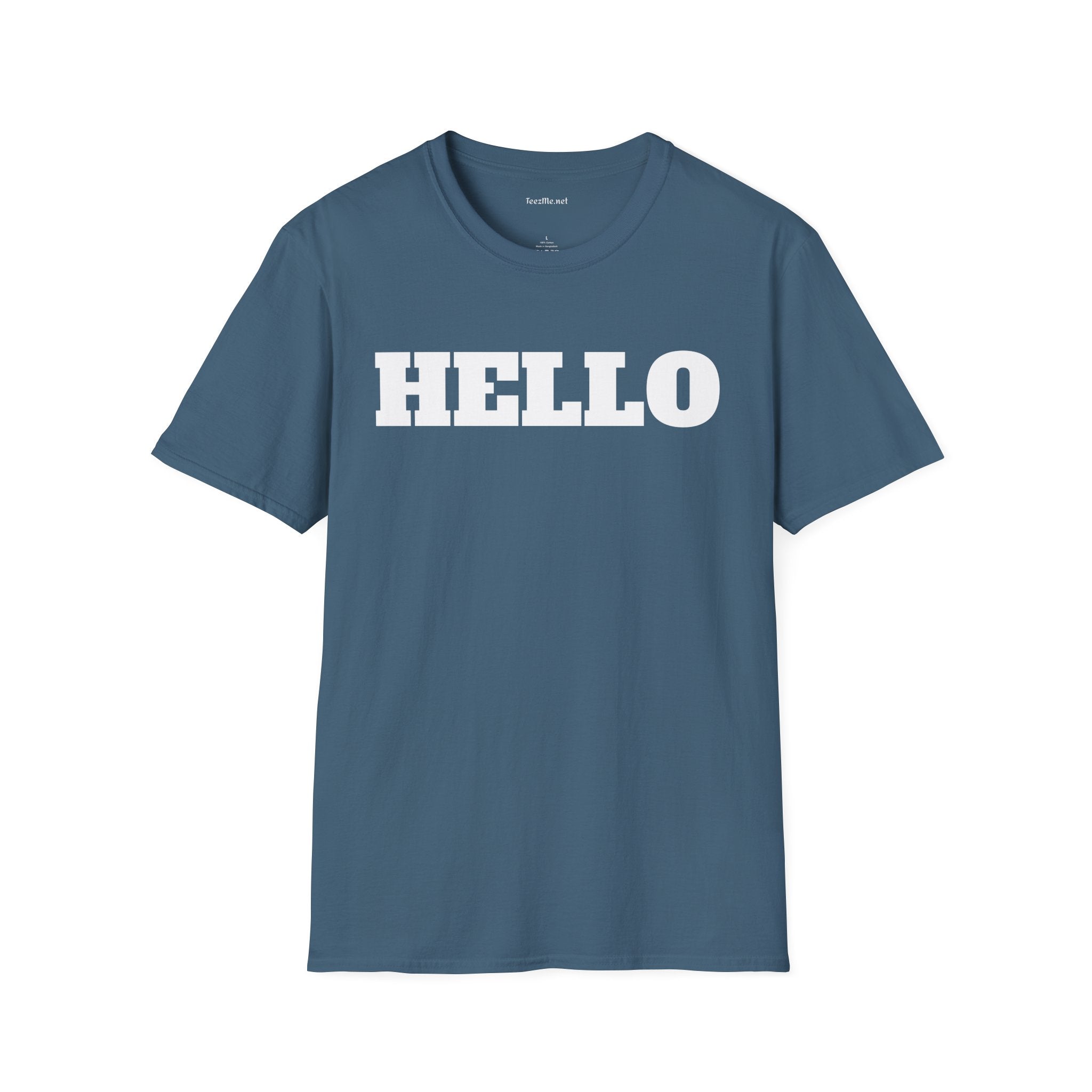 HELLO - Unisex Softstyle T-Shirt 100% Cotton Graphic