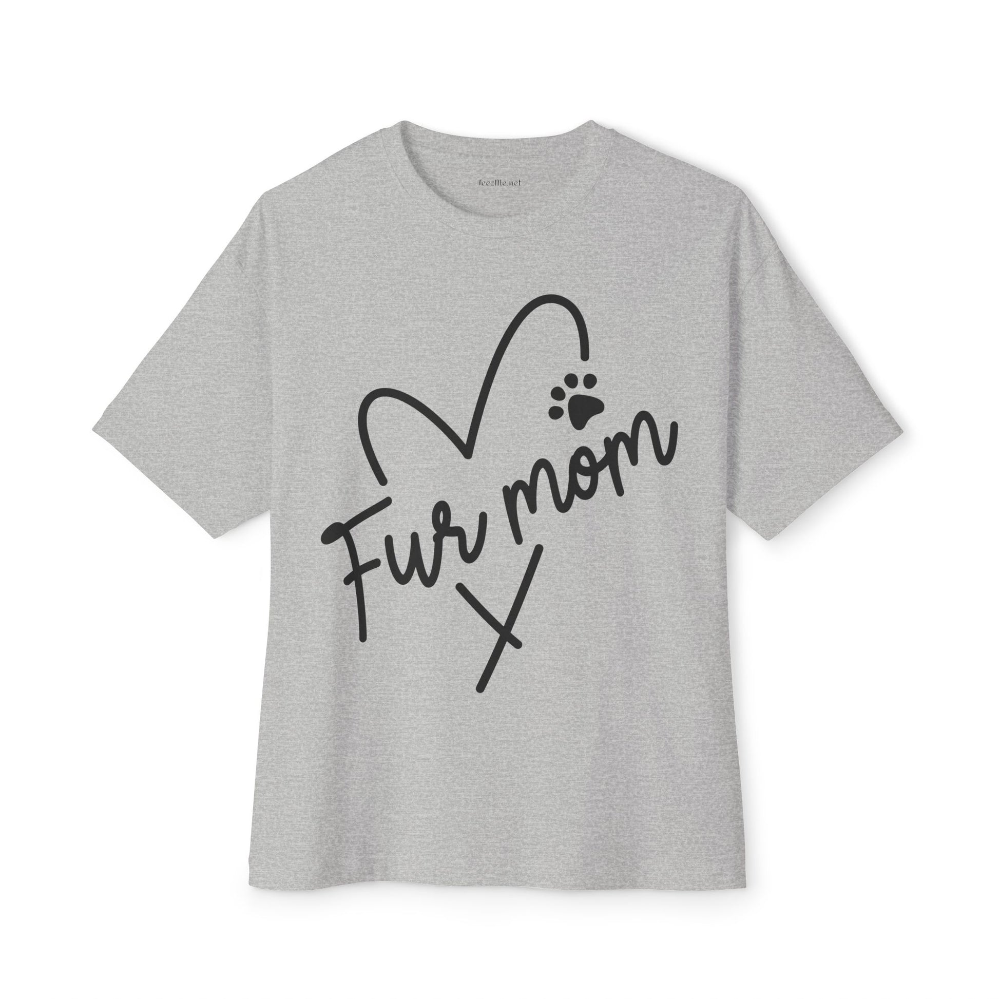 Fur Mom 02 Unisex Oversized Boxy Tee