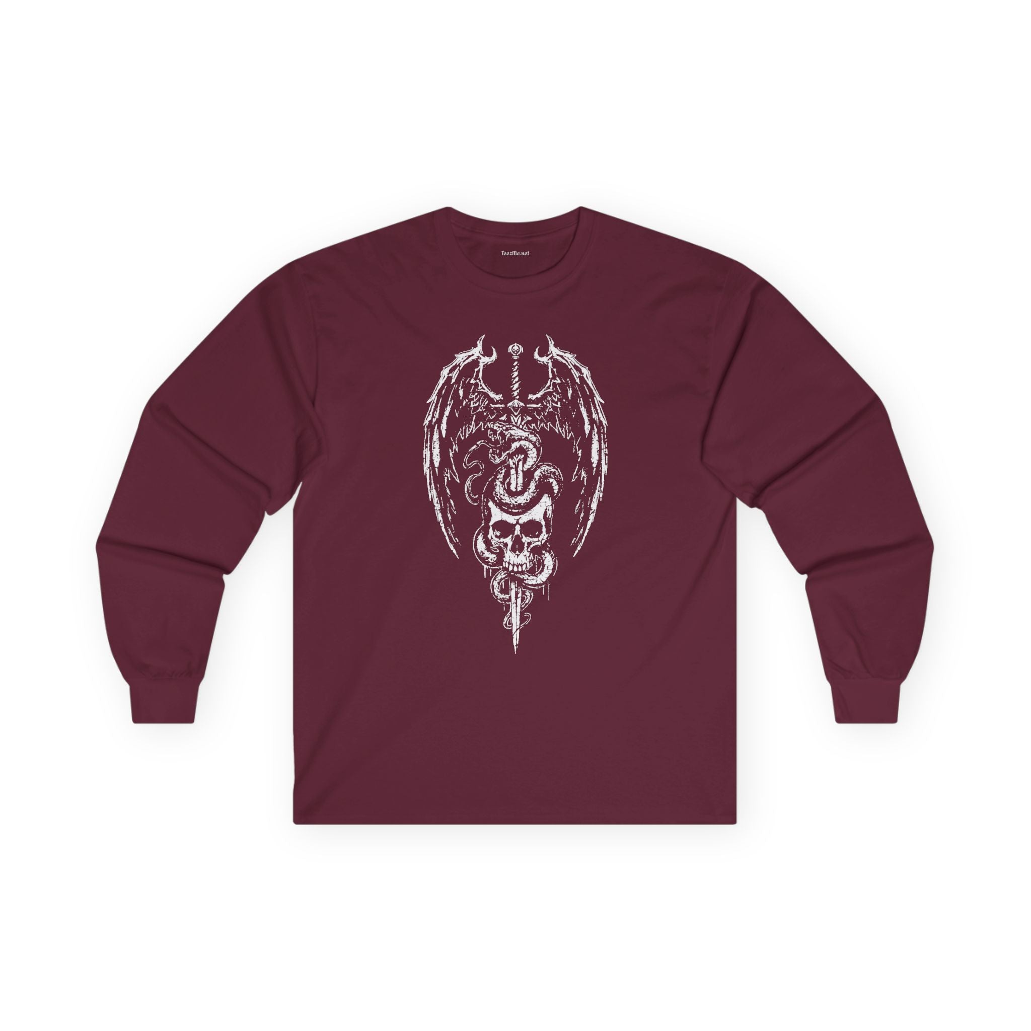 Snake with Sword Long Sleeve Tee