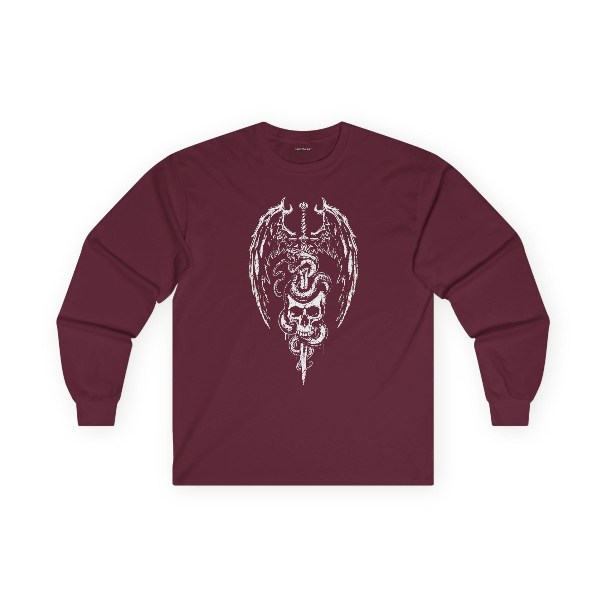 Snake with Sword Long Sleeve Tee