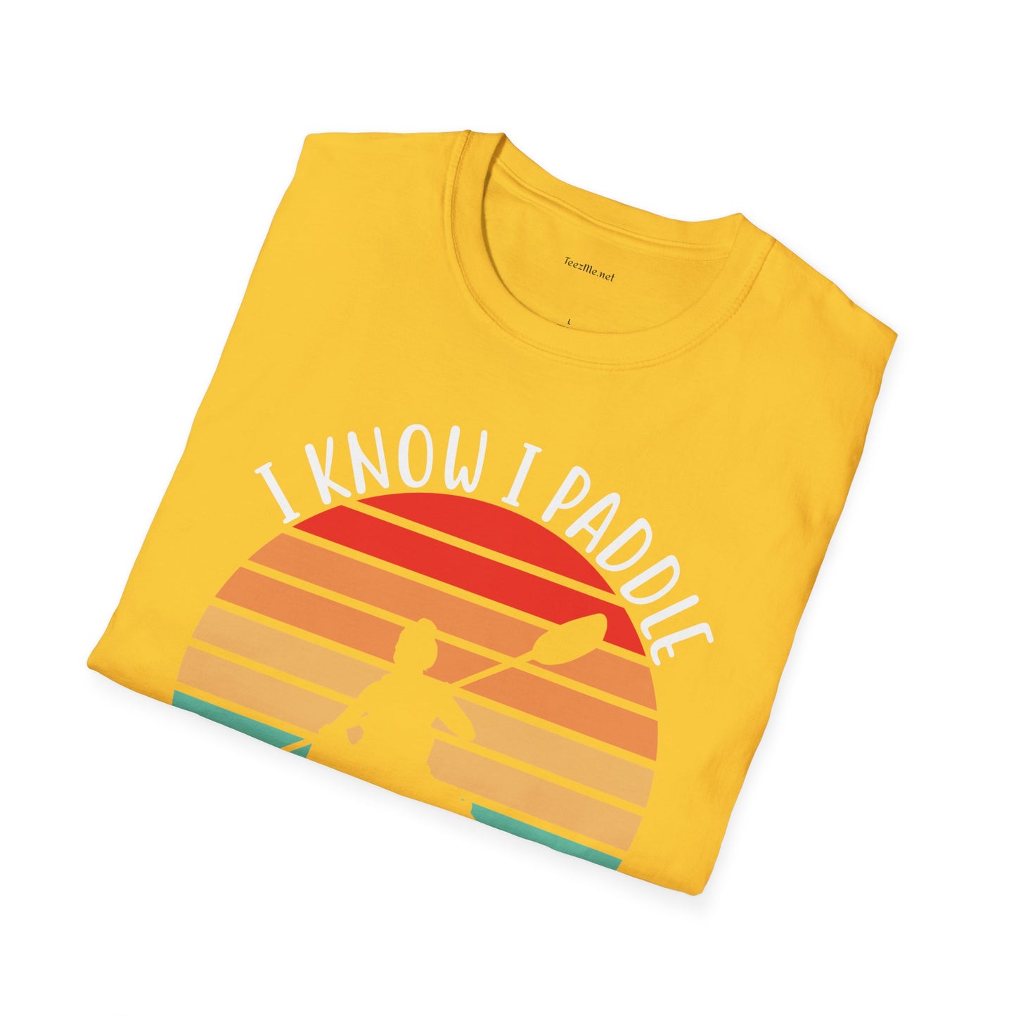 Paddle Like a Girl  - Unisex Softstyle T-Shirt 100% Cotton Graphic