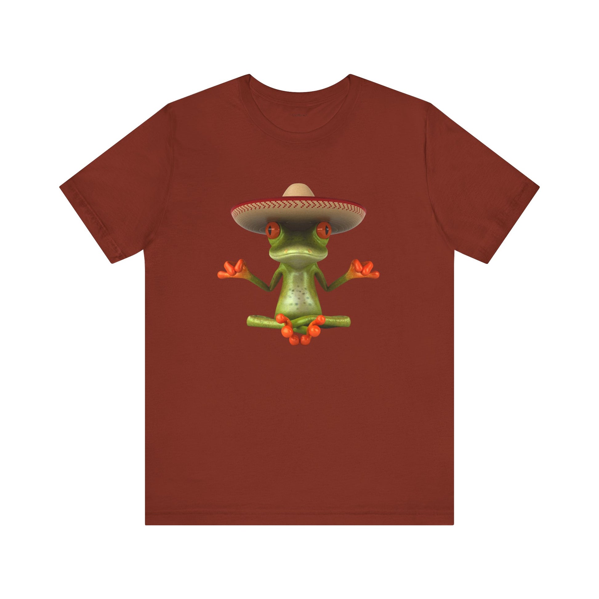 Frog Meditating - Unisex Jersey Short Sleeve Tee