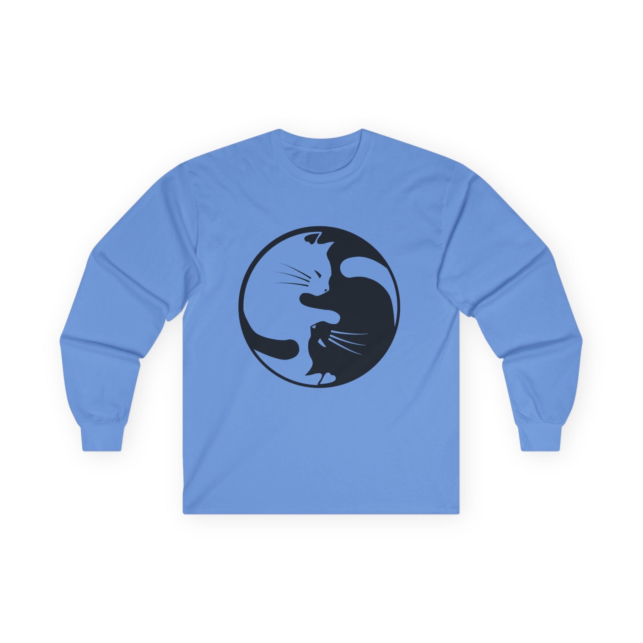 Yin Yang Cat04 Unisex Ultra Cotton Long Sleeve Tee