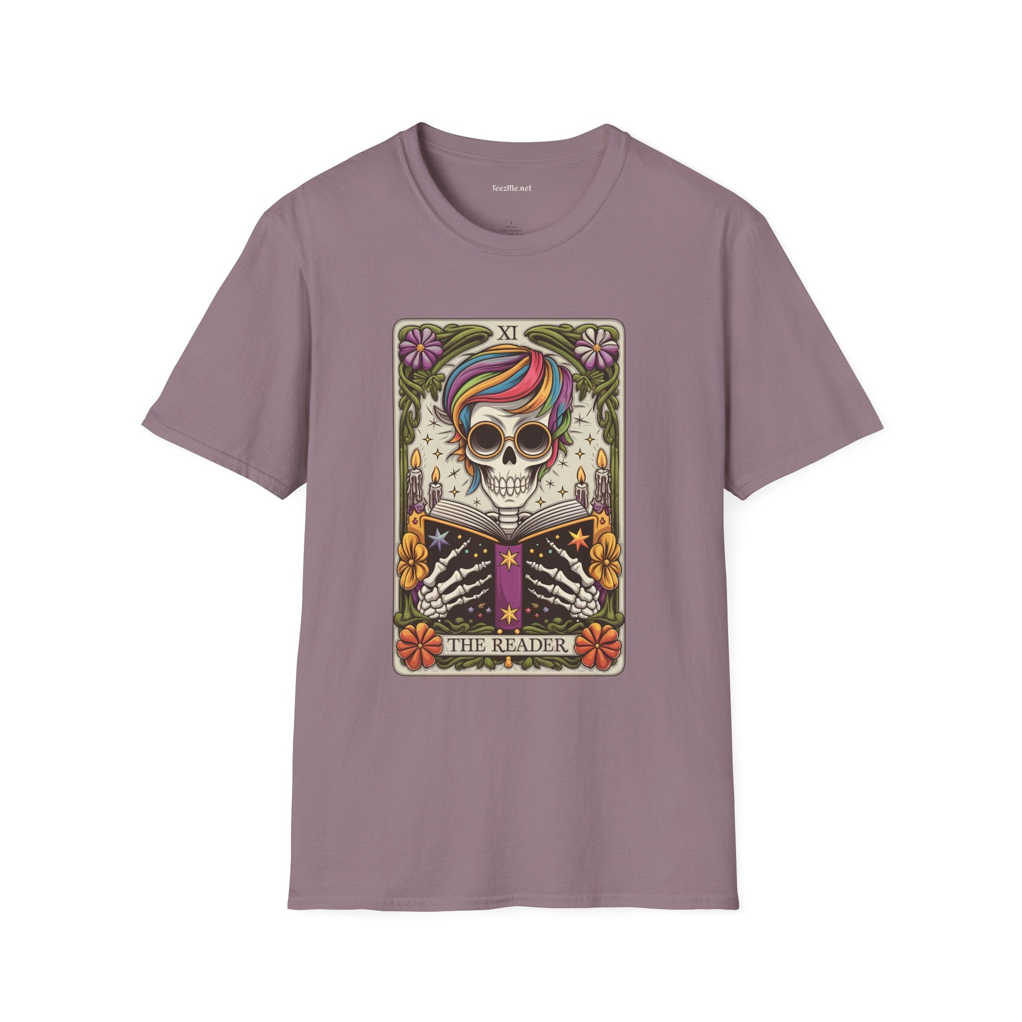 The Reader Unisex Softstyle T-Shirt 100% Cotton  #tarot