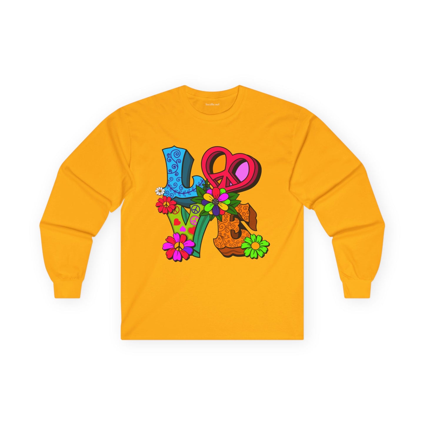 Love Peace Unisex Ultra Cotton Long Sleeve Tee