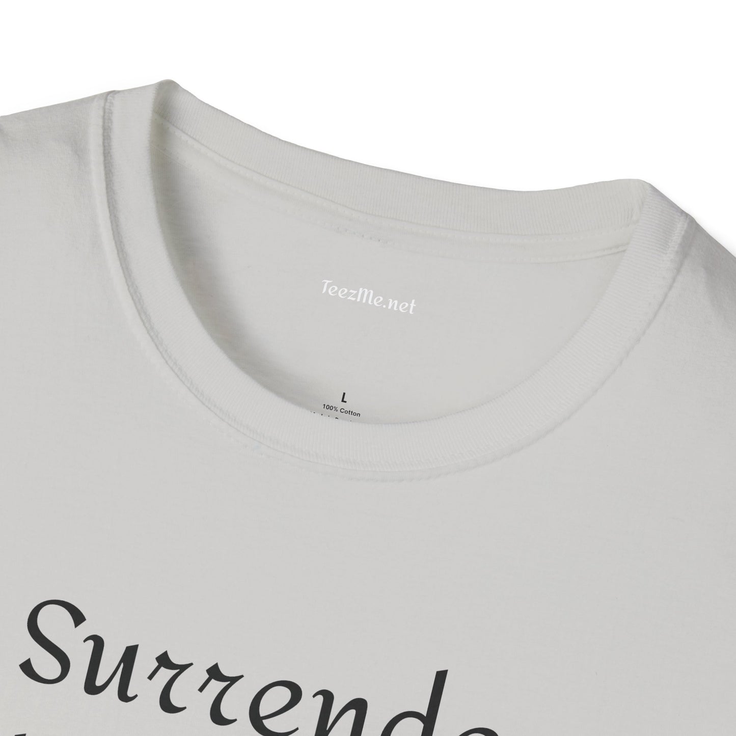 Surrender to the flow - Unisex Softstyle T-Shirt 100% Cotton Graphic