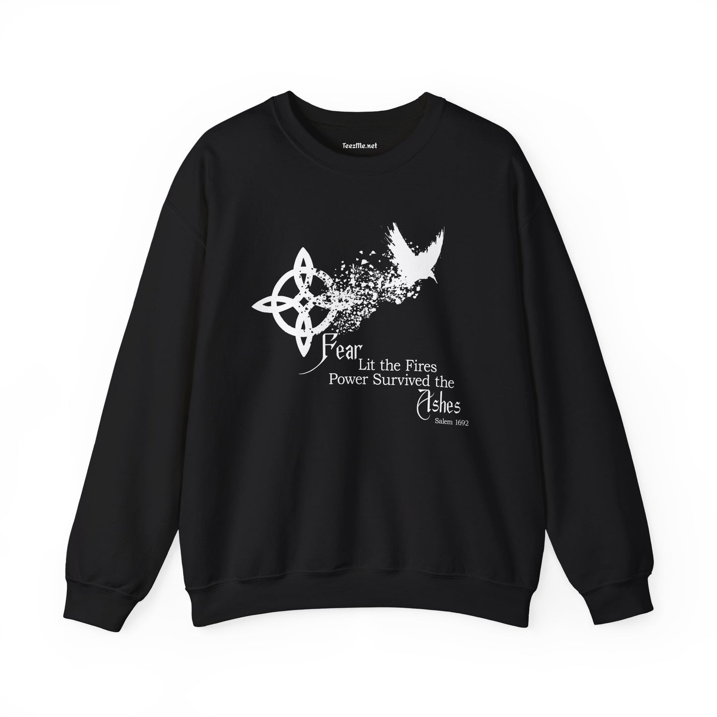 Fear Lit the Fires Unisex Heavy Blend™ Crewneck Sweatshirt Graphic
