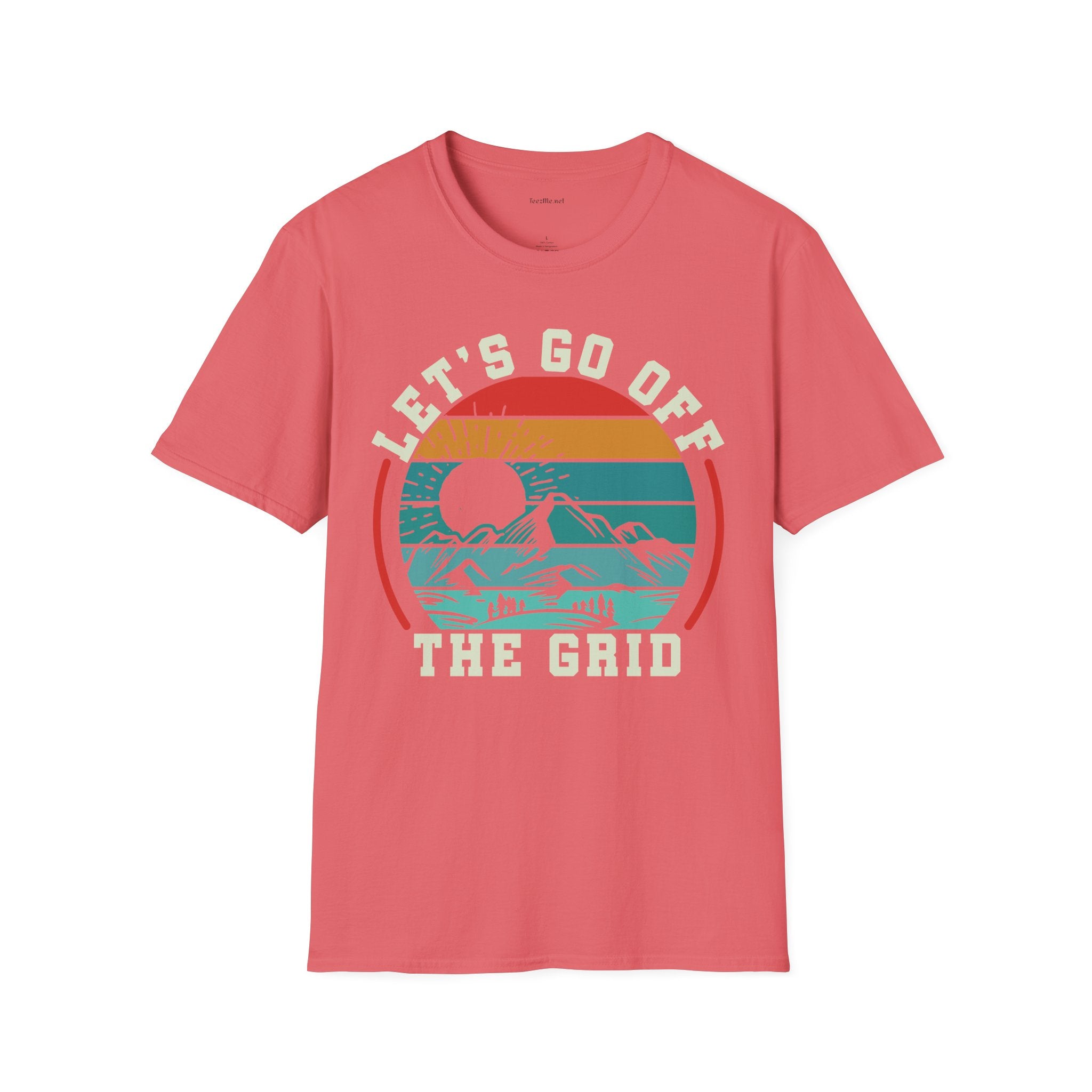 Off Grid - Unisex Softstyle T-Shirt 100% Cotton Graphic