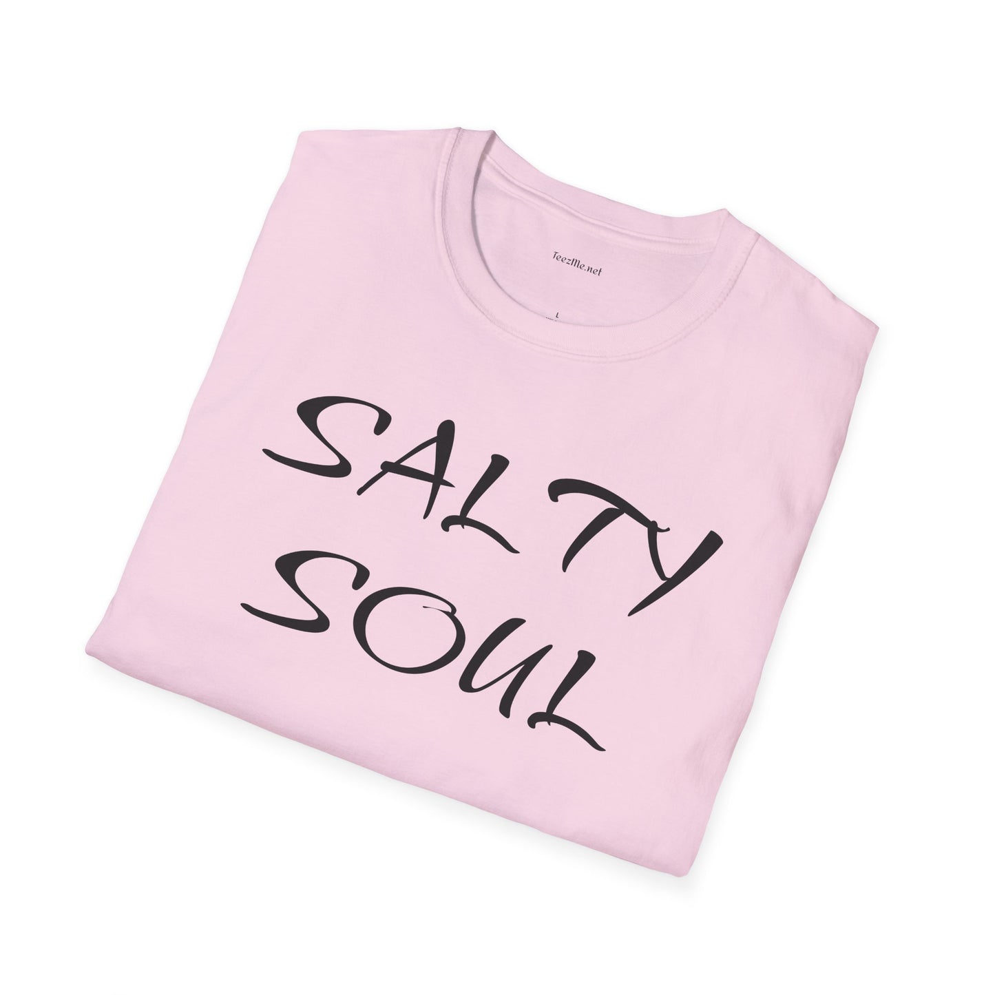 Salty Soul  - Unisex Softstyle T-Shirt 100% Cotton Graphic