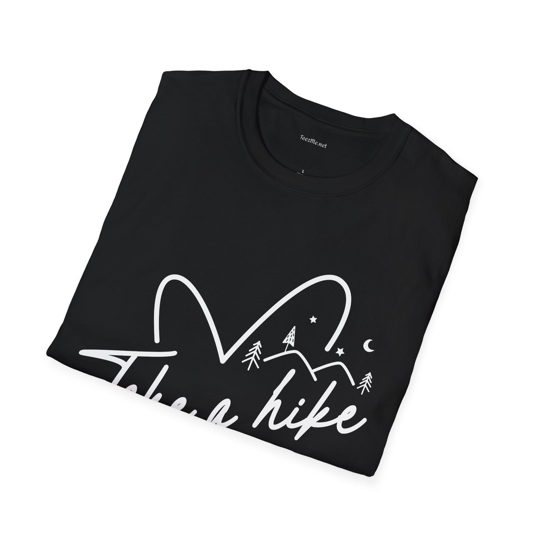 Take a Hike (white) - Unisex Softstyle T-Shirt 100% Cotton Graphic