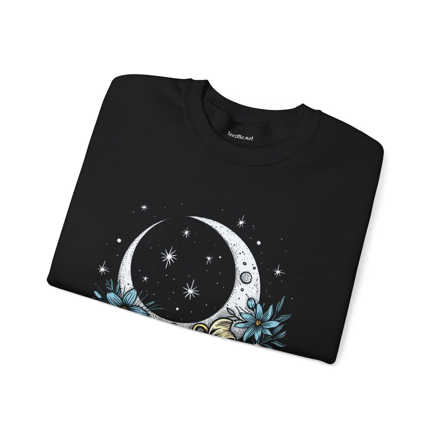 Moon with Ornaments 04 Unisex Heavy Blend™ Crewneck Sweatshirt