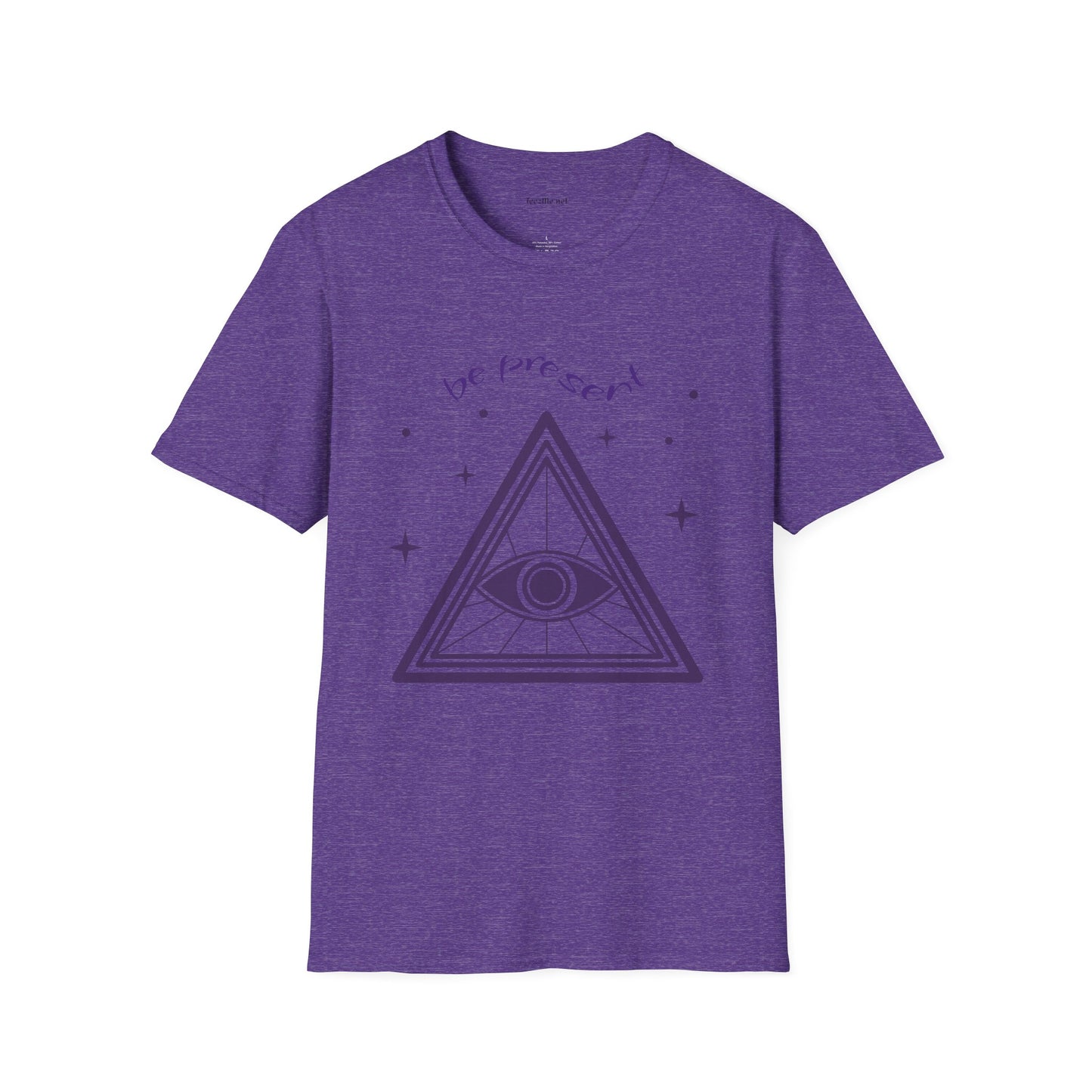 Be present (mystic sign) - Unisex Softstyle T-Shirt 100% Cotton Graphic