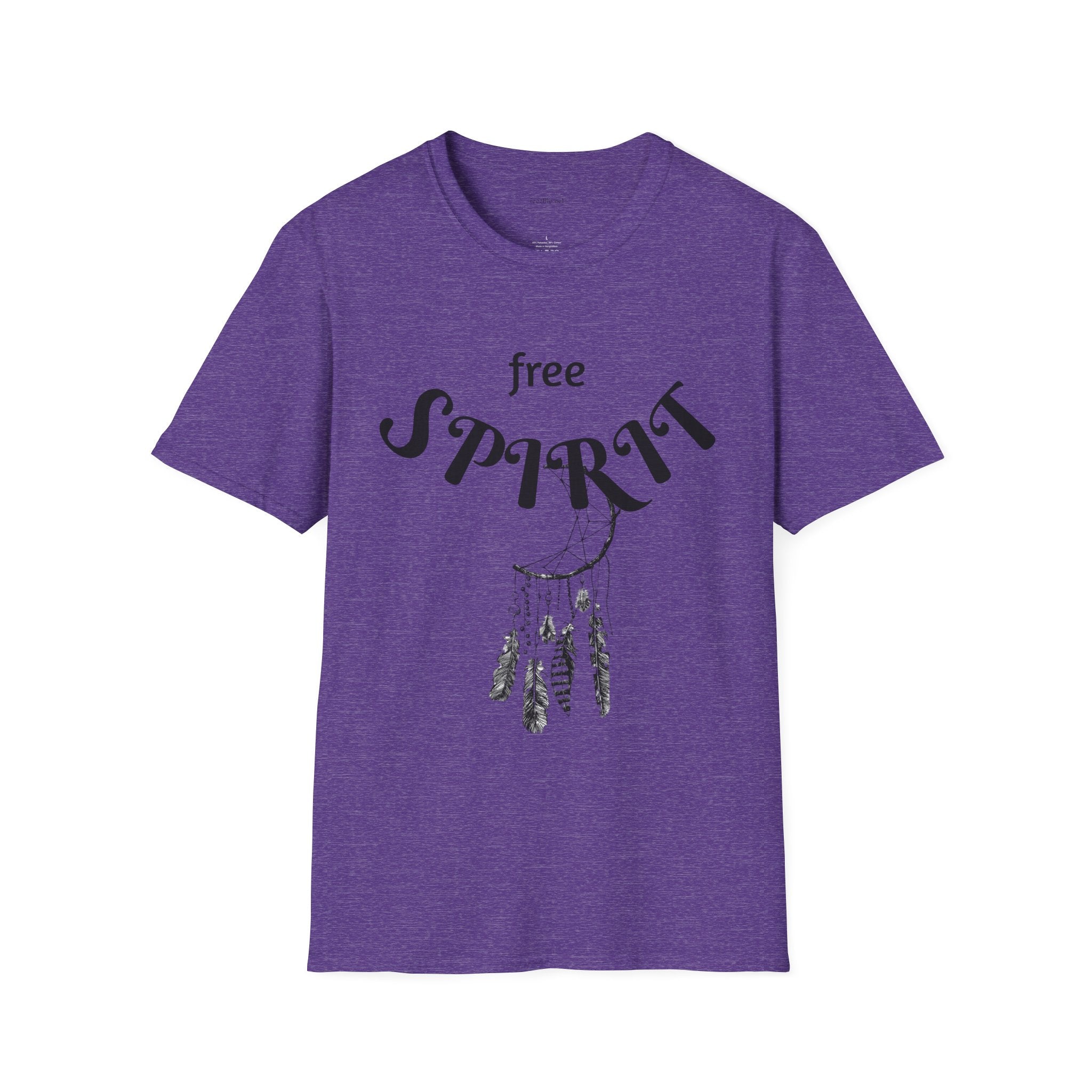 free SPIRIT - Unisex Softstyle T-Shirt 100% Cotton Graphic