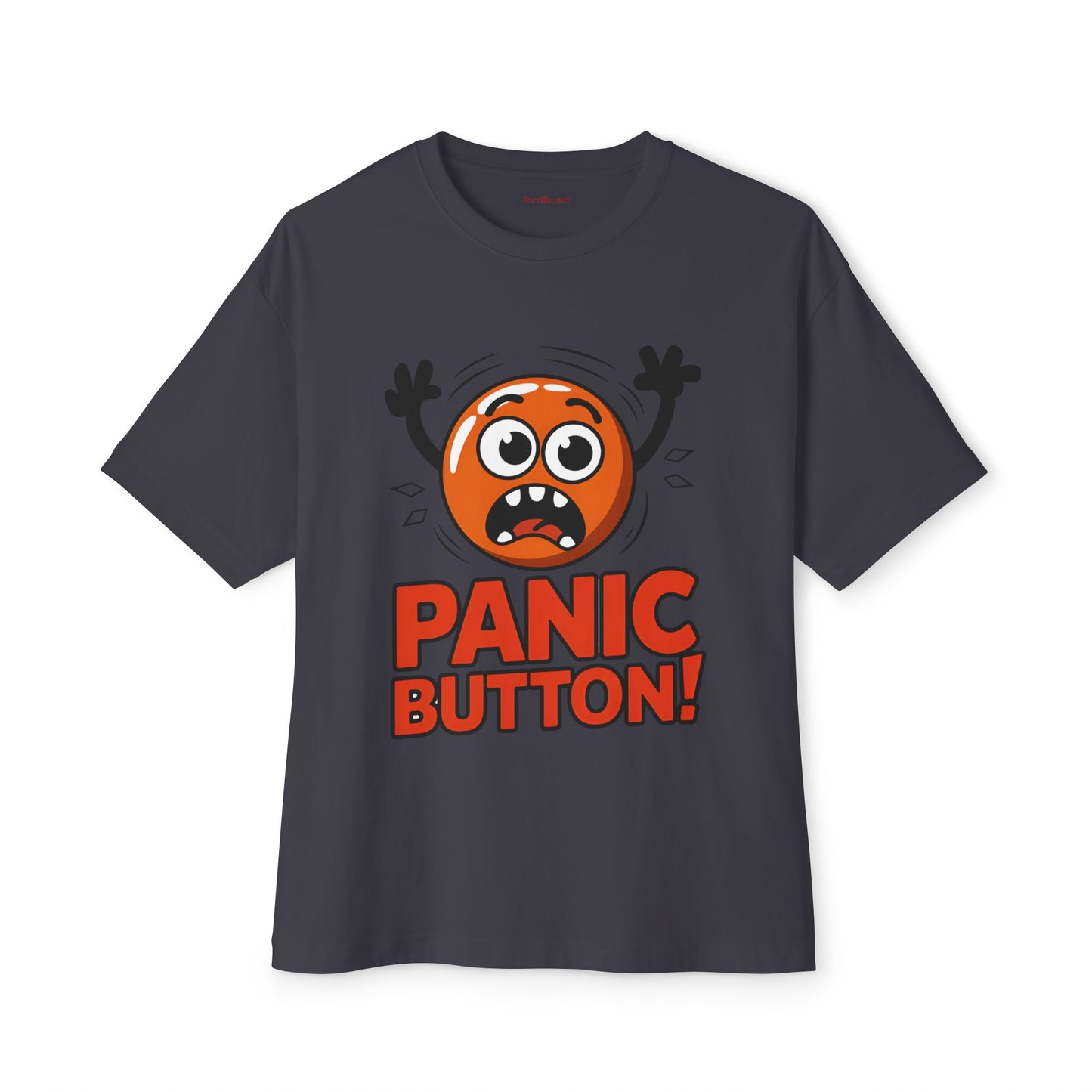 Panic Button Unisex Oversized Boxy Tee