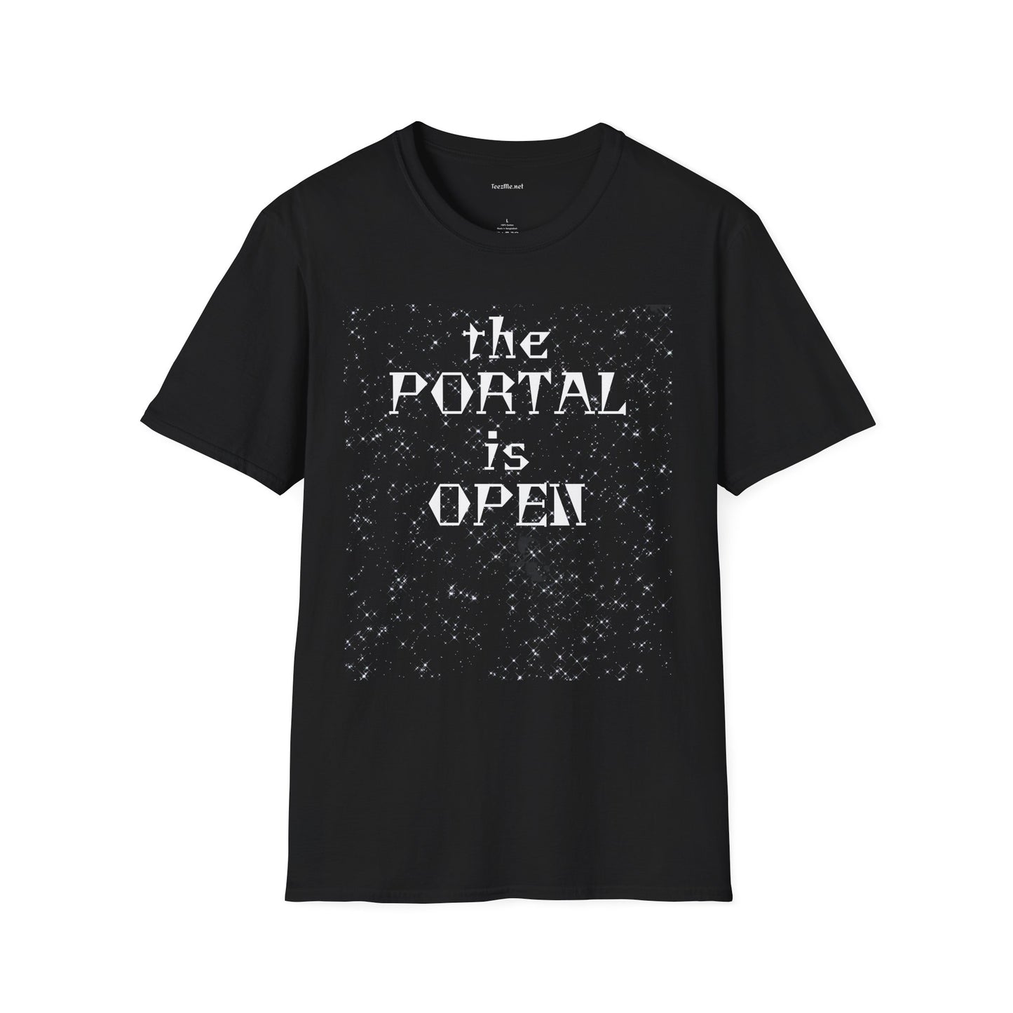 The PORTAL is OPEN - Unisex Softstyle T-Shirt 100% Cotton Graphic