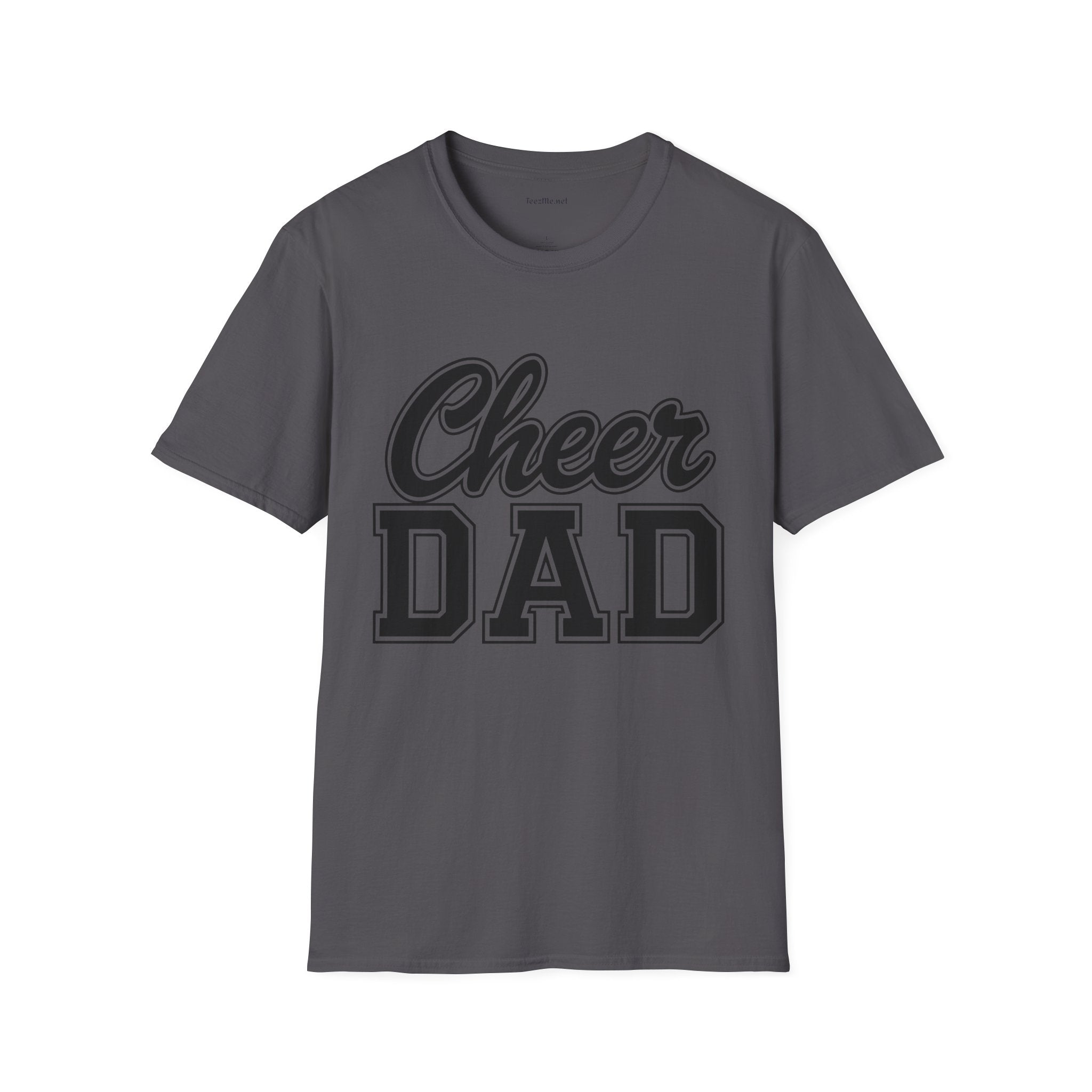 Cheer Dad Unisex Soft Style T-Shirt 100% Cotton Graphic