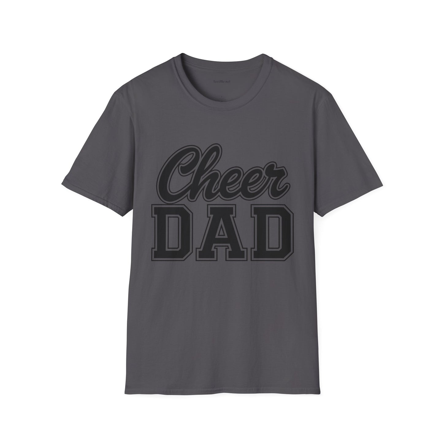 Cheer Dad Unisex Soft Style T-Shirt 100% Cotton Graphic