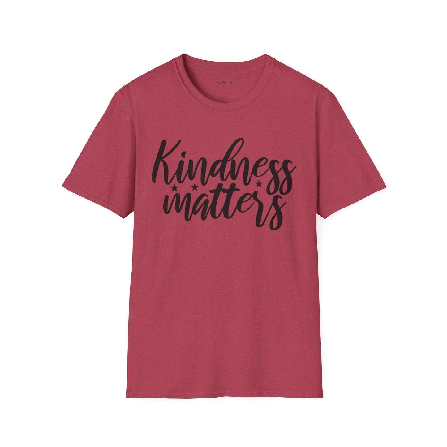 Kindness Matters Unisex Soft Style T-Shirt 100% Cotton Graphic
