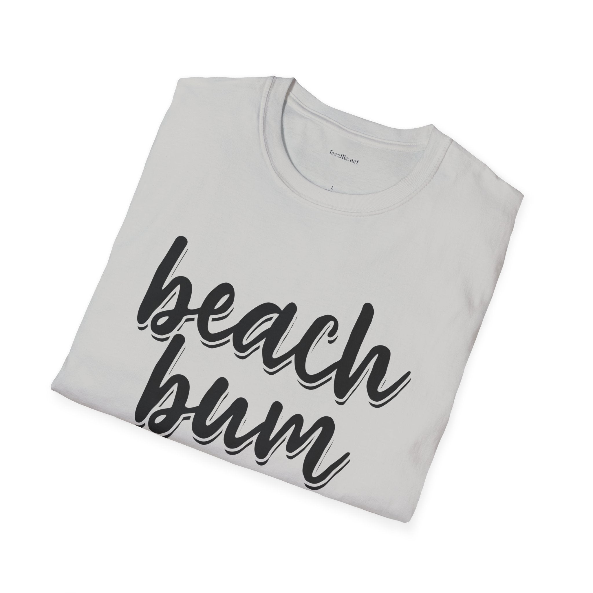 Beach Bum - Unisex Softstyle T-Shirt 100% Cotton Graphic (1)