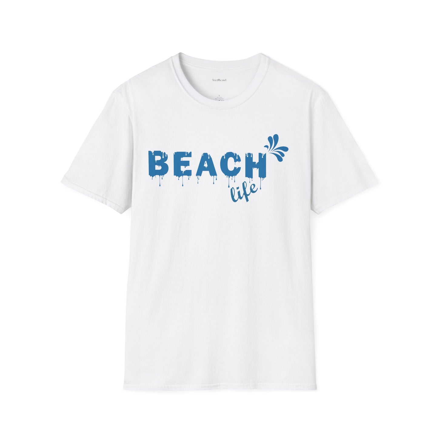 Beach Life Unisex Softstyle T-Shirt 100% Cotton Graphic