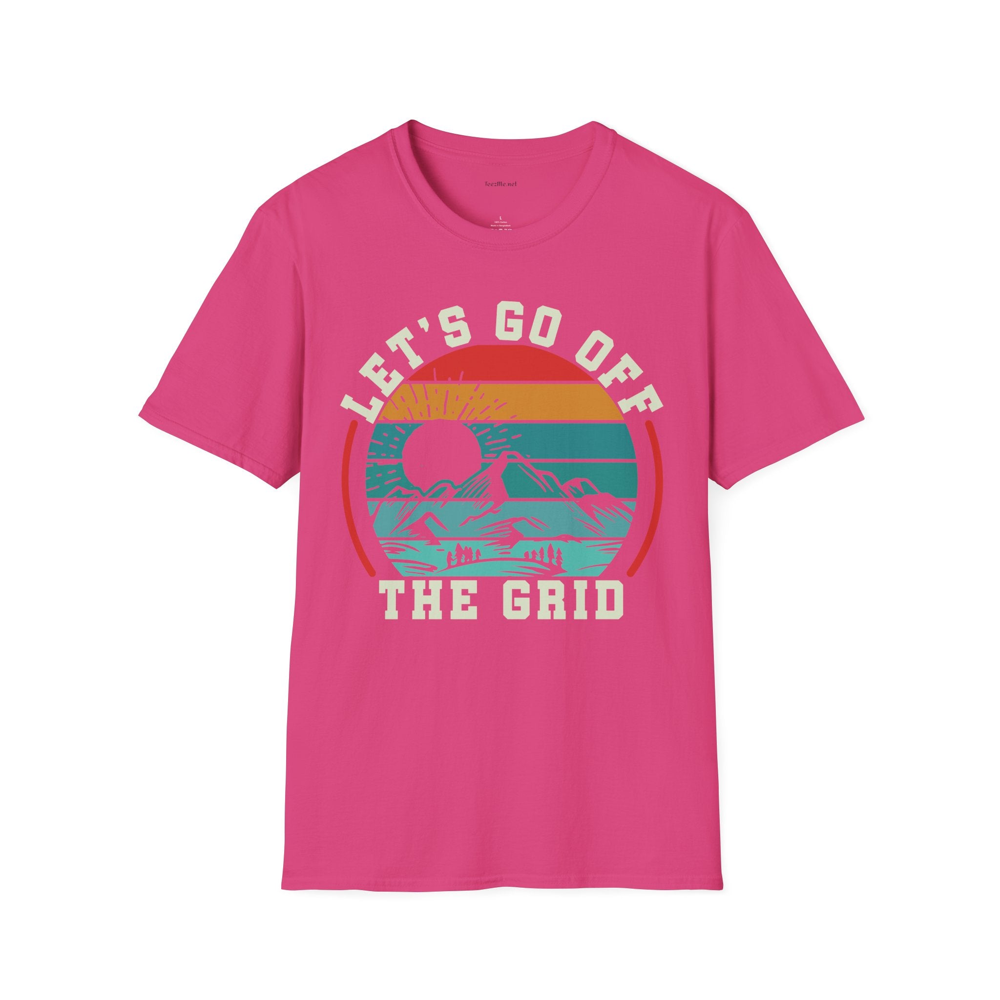 Off Grid - Unisex Softstyle T-Shirt 100% Cotton Graphic