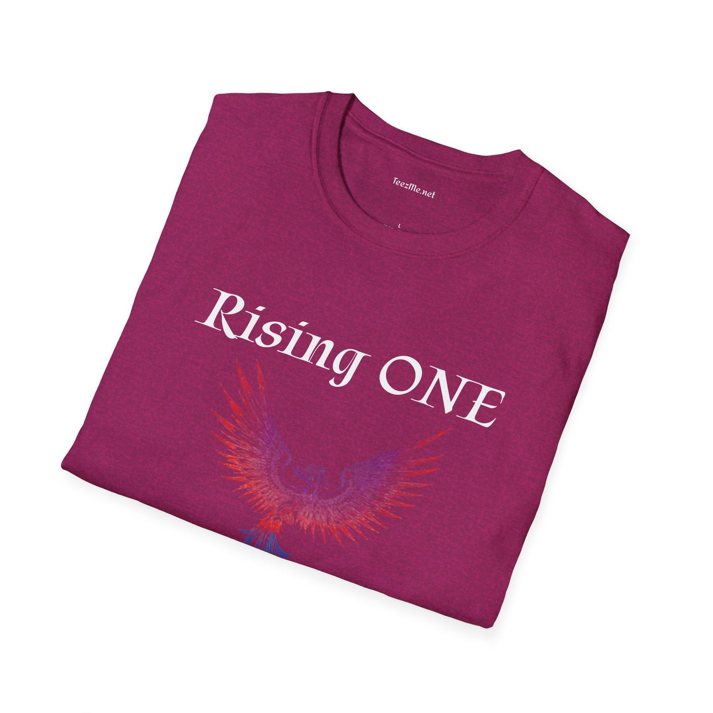 Rising ONE - Unisex Softstyle T-Shirt 100% Cotton Graphic