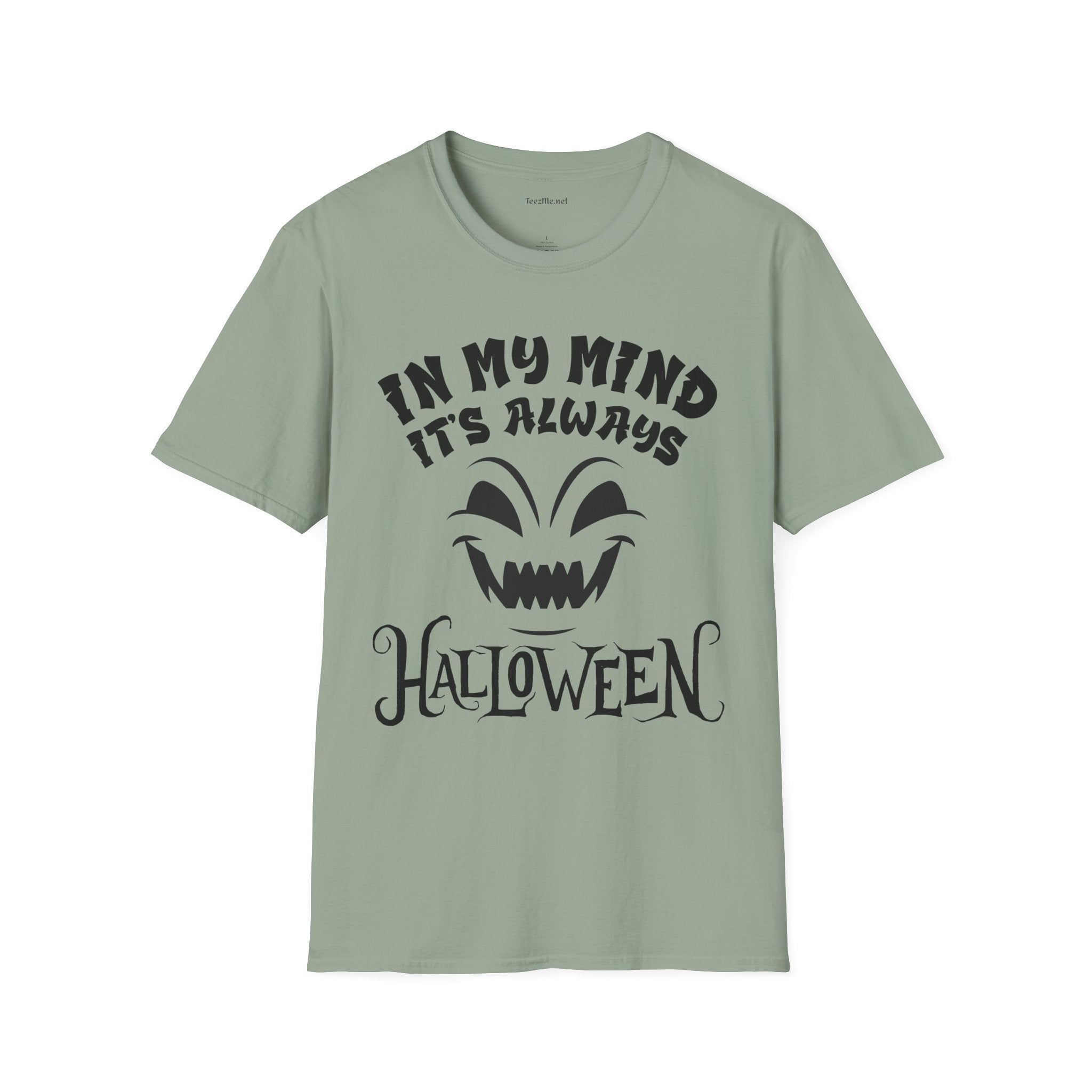 It's Always Halloween Unisex Softstyle T-Shirt 100% Cotton