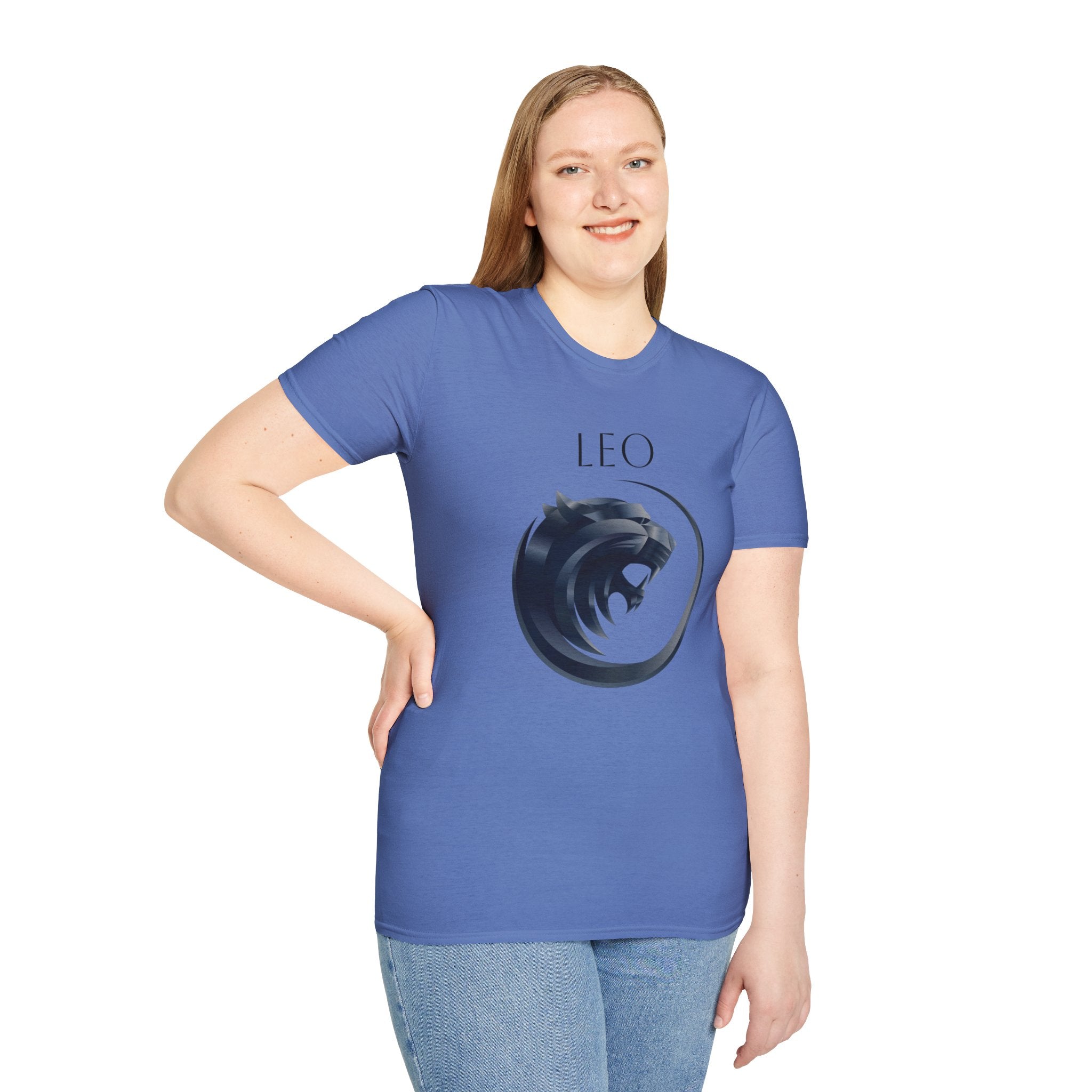 LEO - Unisex Softstyle T-Shirt 100% Cotton Graphic