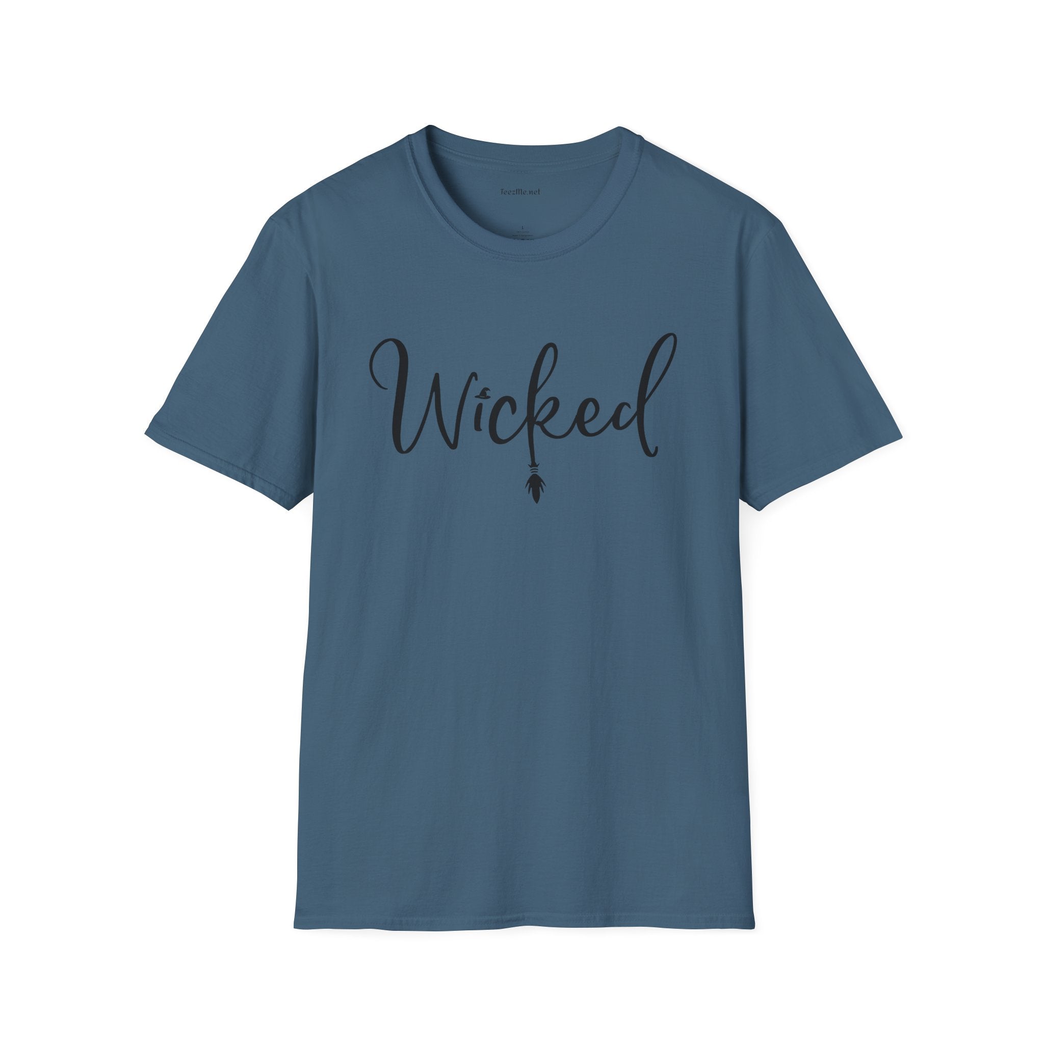 Wicked (black) Unisex SoftStyle T-Shirt 100% Cotton Graphic