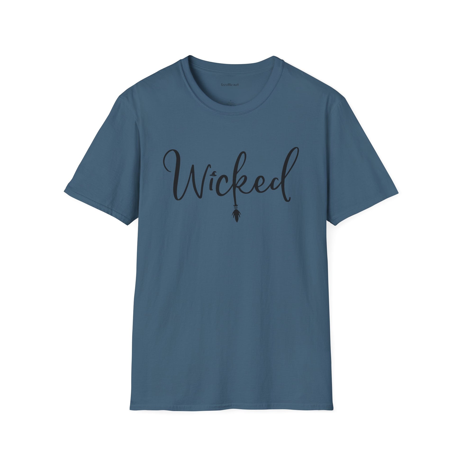 Wicked (black) Unisex SoftStyle T-Shirt 100% Cotton Graphic