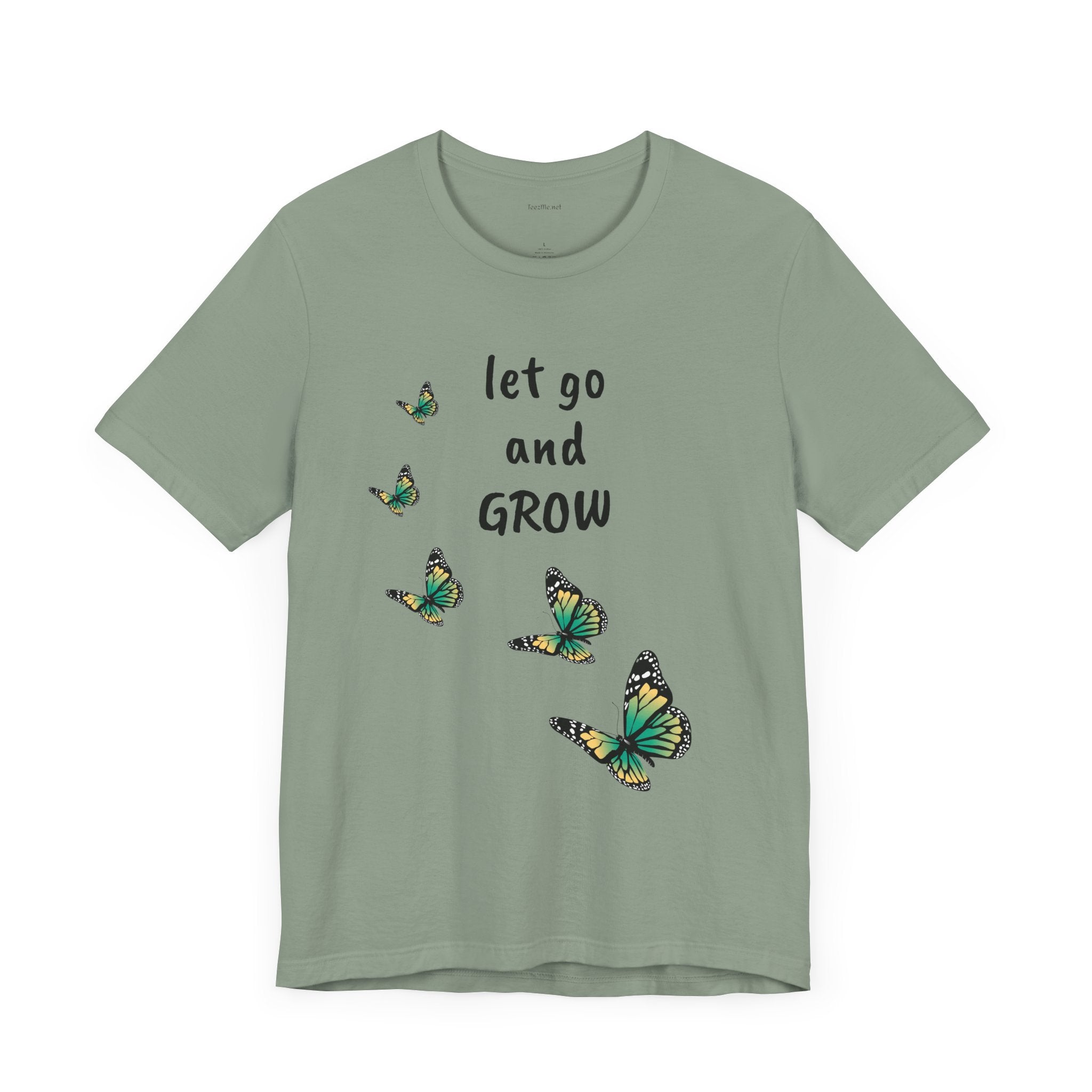 Let Go and GROW - Unisex Jersey Short Sleeve Tee