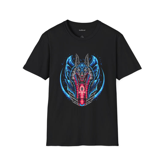 The Anubis Eqyptian Unisex Softstyle T-Shirt 100% Cotton