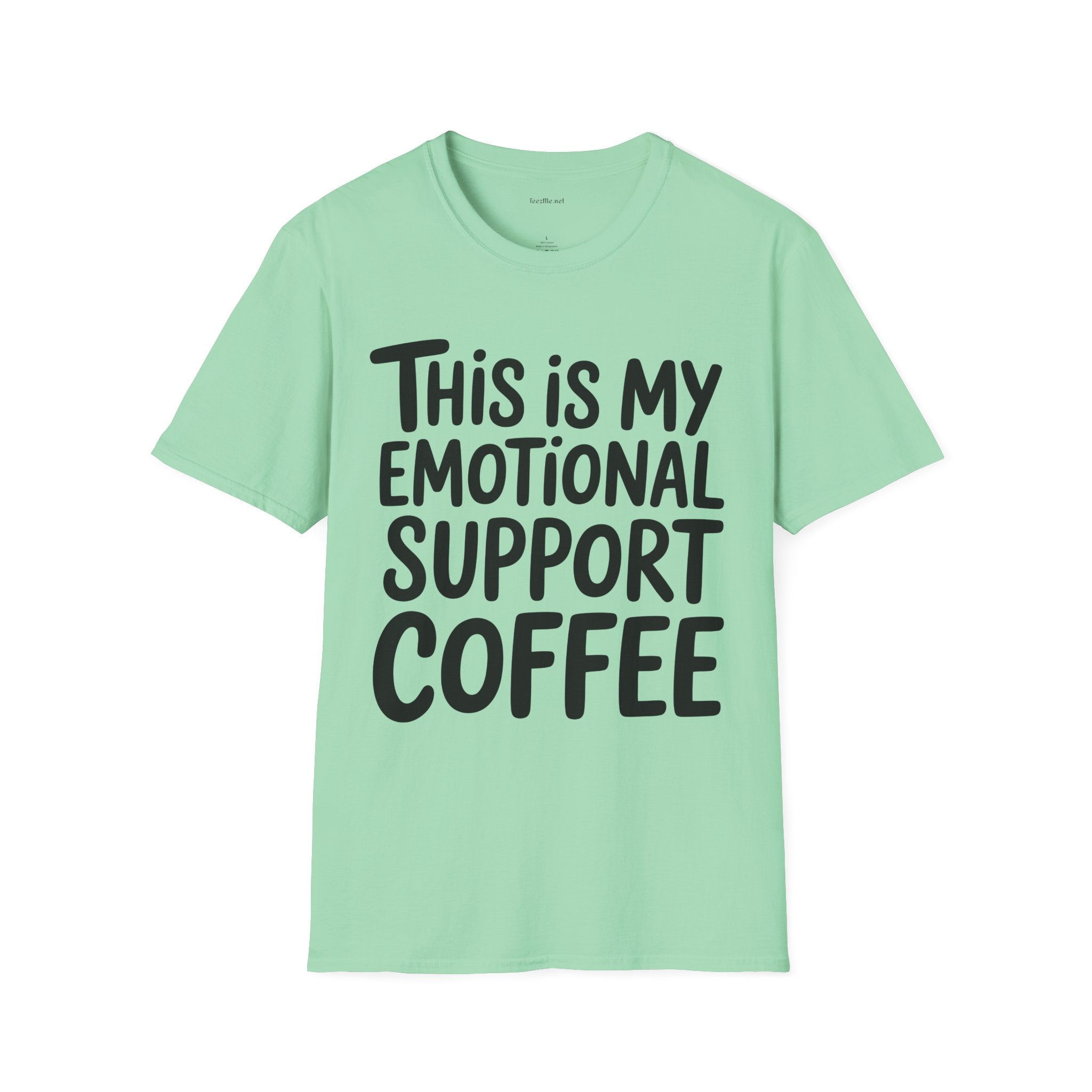 Emotional Support Coffee T-Shirt