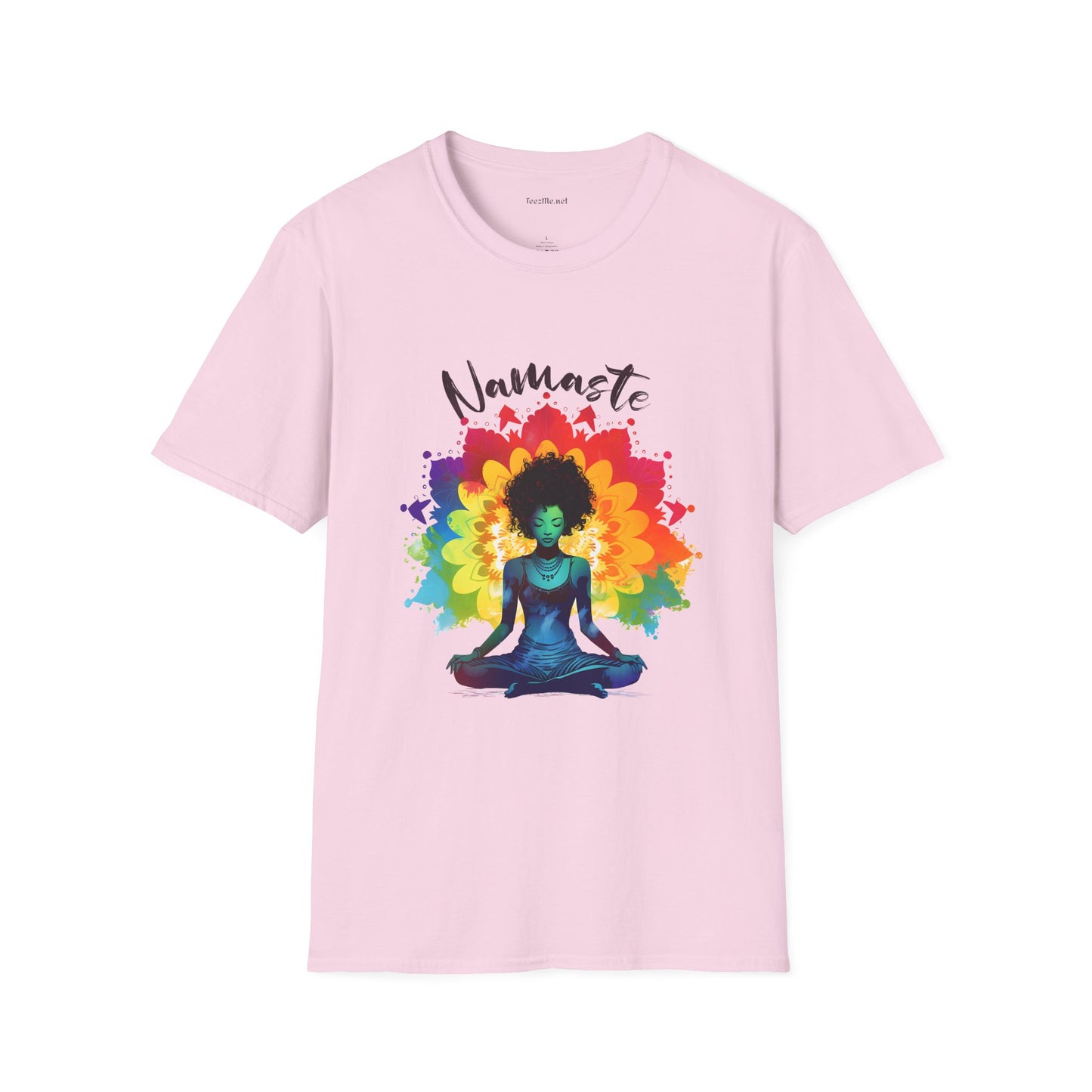 Namaste - Unisex Softstyle T-Shirt 100% Cotton Graphic
