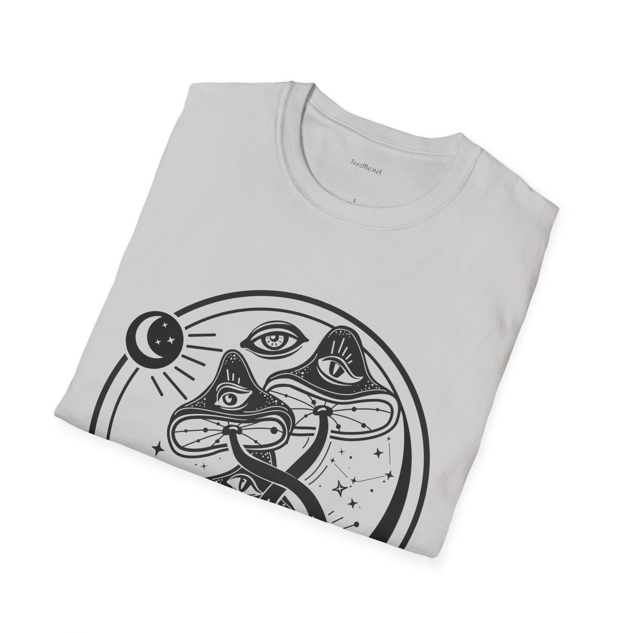 Mushrooms - Unisex Softstyle T-Shirt 100% Cotton Graphic