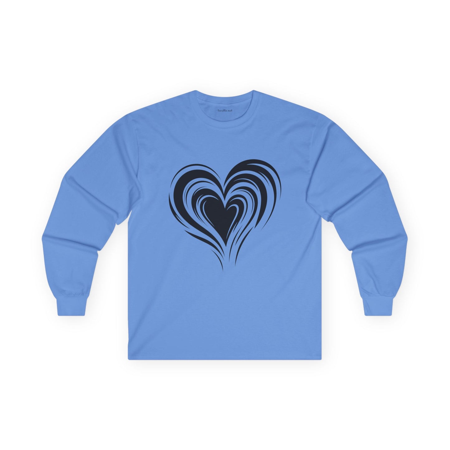 Heart (black01) Unisex Ultra Cotton Long Sleeve Tee