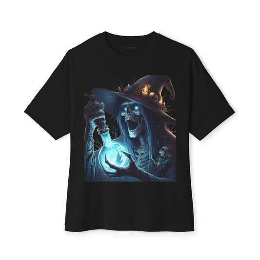 Anime Witch (1)  Unisex Oversized Boxy Tee