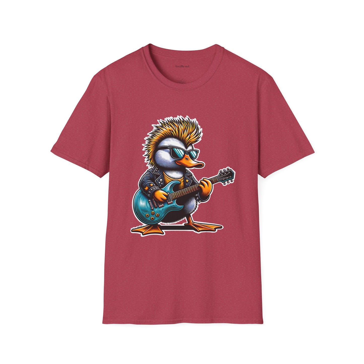Rockn' Duck Unisex Softstyle T-Shirt 100% Cotton Graphic