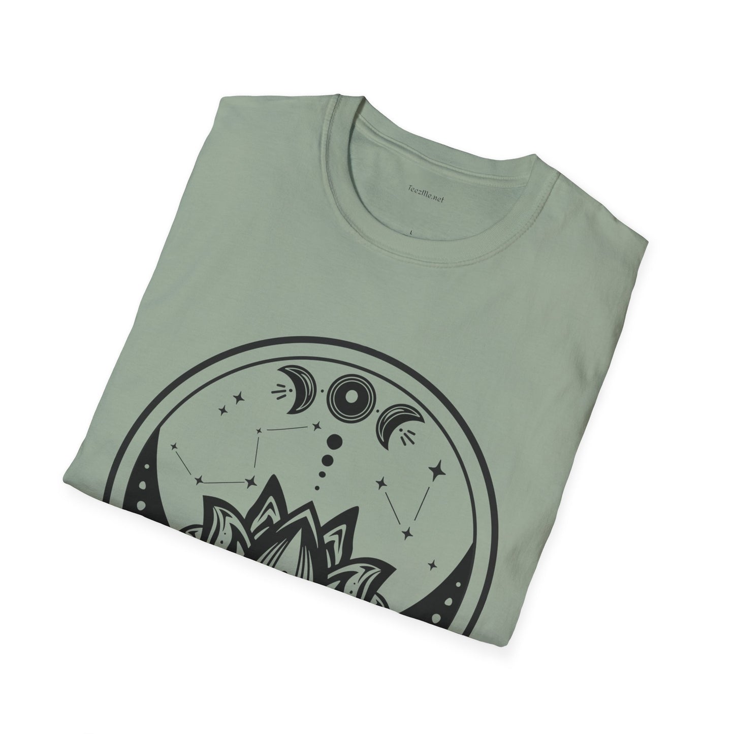 Moon Phase - Unisex Softstyle T-Shirt 100% Cotton Graphic