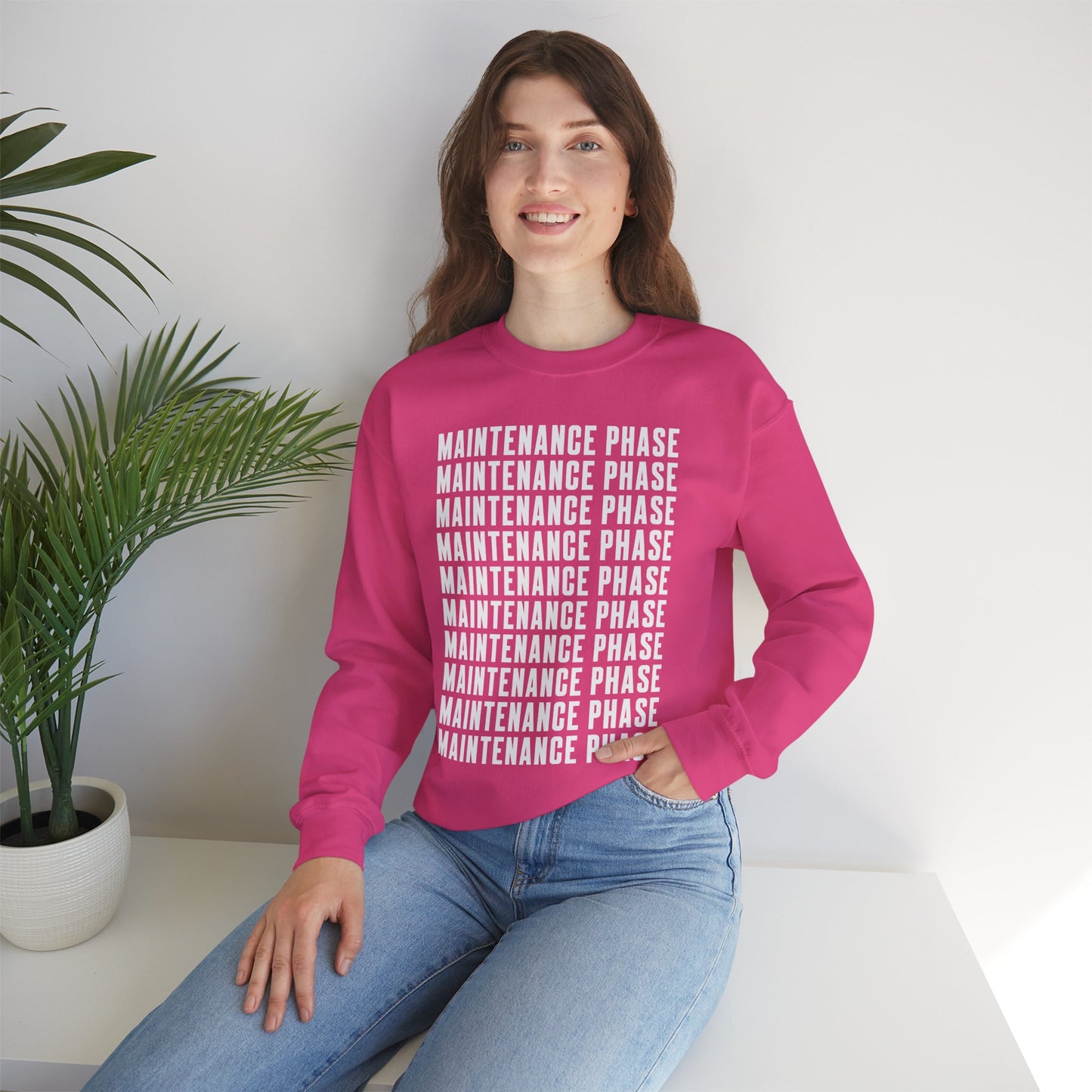 Maintenance Phase Unisex Heavy Blend™ Crewneck Sweatshirt Graphic