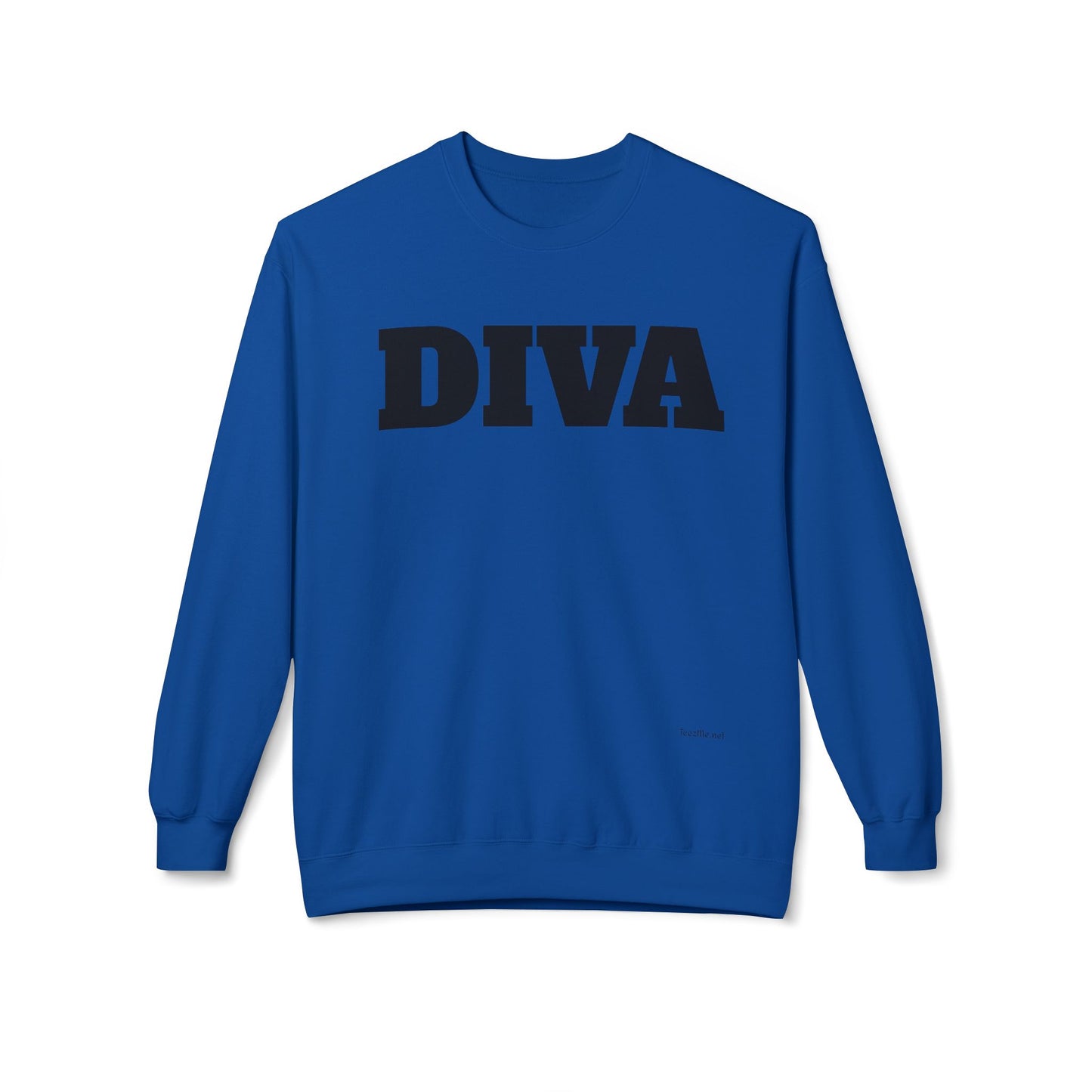 DIVA - Unisex Midweight Softstyle Fleece Crewneck Sweatshirt