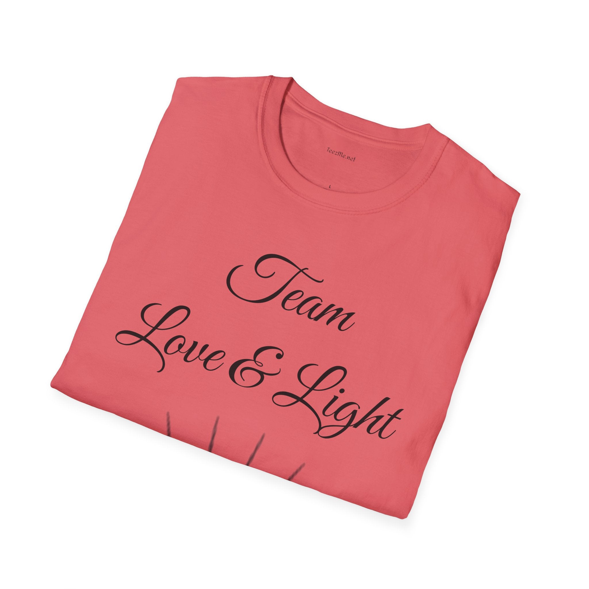 Team Love & Light - Unisex Softstyle T-Shirt 100% Cotton Graphic